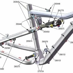Trek Roscue 2009, 282088 (Nr.4), ABP Schaltauge -Sattelstützen Verkaufsgeschäft 56355 1