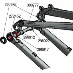 Trek Scratch 2010-2011, 272452, Industrie Lager, 6903-2RS O.D. 7 Trek Scratch 2010-2011, 272452, Industrie Lager, 6903-2RS O.D. -Sattelstützen Verkaufsgeschäft 56386 0