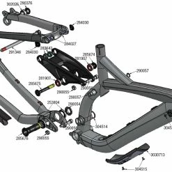 Trek Session 2011, 290056, Schraube/Bolzen, M10x1.0x54mm Black -Sattelstützen Verkaufsgeschäft 56453 0