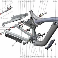 Trek Session Alu 2012, 301805 (Nr.30), ABP Schaltauge -Sattelstützen Verkaufsgeschäft 56503 1