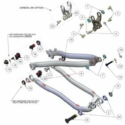 Trek Superfly 100 2012, 290375, Achse, M10x1.5x73.6mm, 17mm O.D. -Sattelstützen Verkaufsgeschäft 56538 0