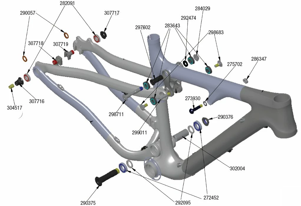 Trek Superfly 2010-2011, 284029, Mutter, M10x1.5, 7.0mm 5 Trek Superfly 2010-2011, 284029, Mutter, M10x1.5, 7.0mm – Bild 3