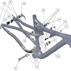 Trek Superfly 100 Carbon 2012, 275702 (Nr.10), Dichtungsring, I. -Sattelstützen Verkaufsgeschäft 56640 0