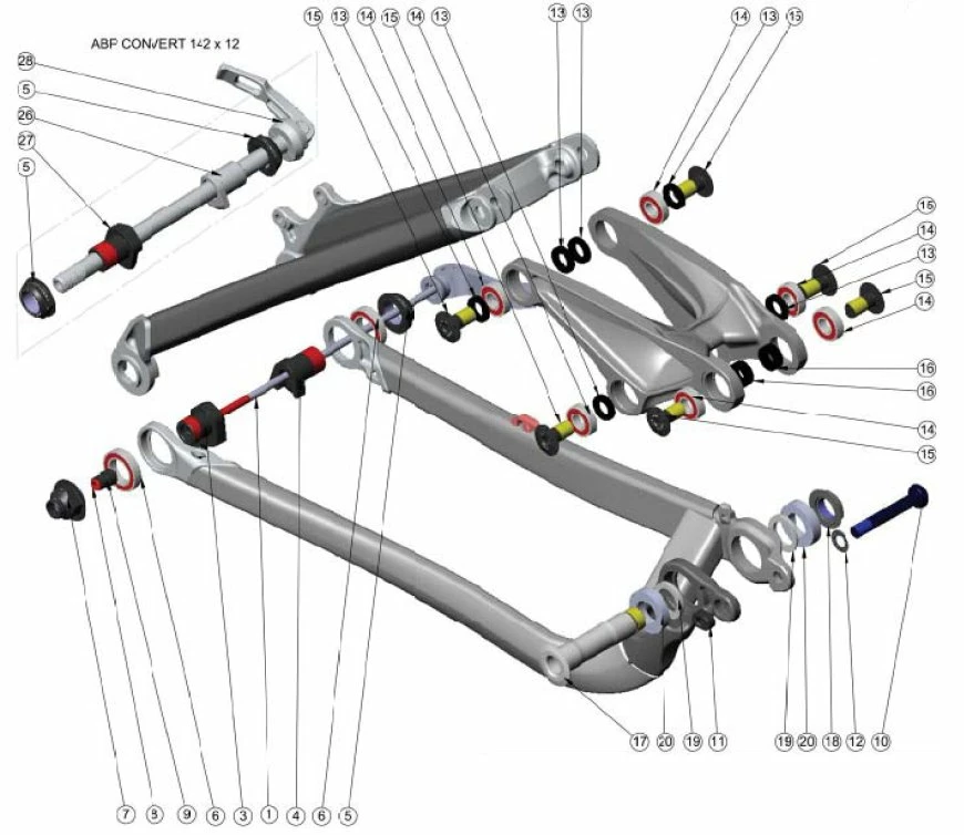 Trek Lush 2012, 272452 (Nr.20), Industrie Lager, 6903-2RS 5 Trek Lush 2012, 272452 (Nr.20), Industrie Lager, 6903-2RS – Bild 3