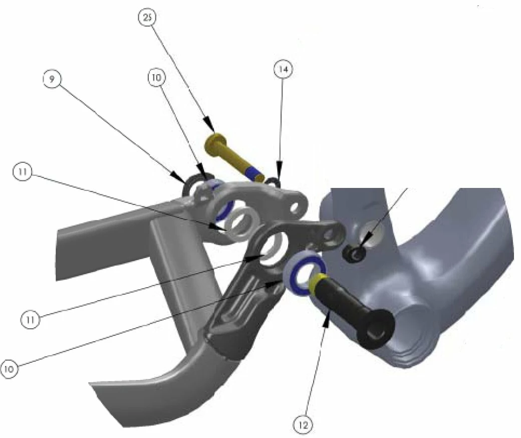 Trek Lush Carbon 2012, 275702 (Nr.14), Dichtungsring, I.D. 8.2mm 5 Trek Lush Carbon 2012, 275702 (Nr.14), Dichtungsring, I.D. 8.2mm – Bild 3