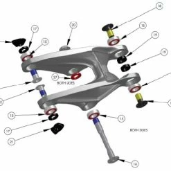 Trek Lush Carbon 2012, 292474 (Nr.17), Dichtungsring, I.D. 10.0m -Sattelstützen Verkaufsgeschäft 56763 0