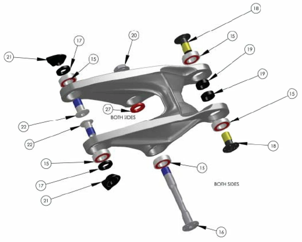 Trek Lush Carbon 2012, 305185 (Nr.18), Schraube/Bolzen, M10x1.0x 5 Trek Lush Carbon 2012, 305185 (Nr.18), Schraube/Bolzen, M10x1.0x – Bild 3