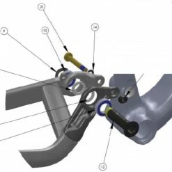 Trek Lush Carbon 2012, 292095 (Nr.11), Dichtungsring, I.D. 17.0m