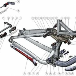 Trek Slash 2012, 295905 (Nr.27), Mutter Nylon 5mm