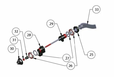 Trek Lush 29 2013-14, Nr.29, 304640, ABP Convert Pivot Bolt, Non-drive Side For 135x5mm Axle 5 Trek Lush 29 2013-14, Nr.29, 304640, ABP Convert Pivot Bolt, Non-drive Side For 135x5mm Axle – Bild 3