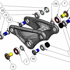Trek Remedy 29 2014, 298913 (Nr.9), Mutter, M10x1.0 7 Trek Remedy 29 2014, 298913 (Nr.9), Mutter, M10x1.0 -Sattelstützen Verkaufsgeschäft Bild2OOfgmeJfa28Xb 1