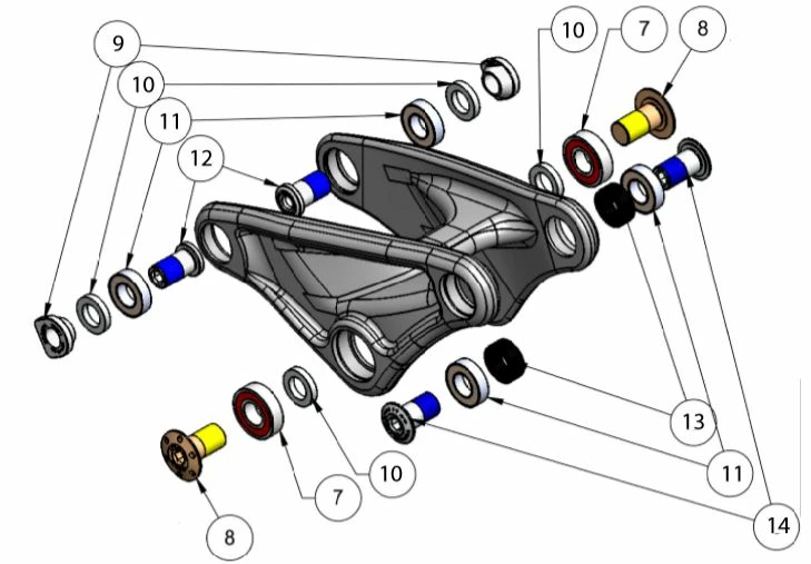 Trek Remedy 29 2014, 298913 (Nr.9), Mutter, M10x1.0 5 Trek Remedy 29 2014, 298913 (Nr.9), Mutter, M10x1.0 – Bild 3