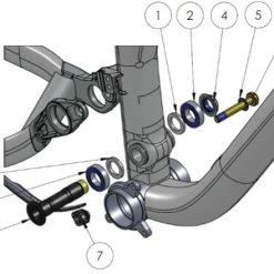 Trek Remedy 27,5 2014, Nr.4, 290376, Mutter, M16x1.5, 7mm -Sattelstützen Verkaufsgeschäft Bild4MEmPsDhxrYB6B