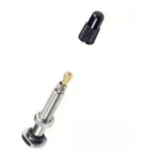 Bontrager Ventil Round Base Valve 32mm Silver